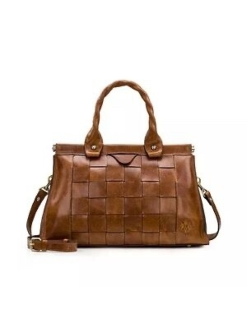 Patricia Nash Woven Leather Zaragoza Satchel